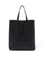 Matchesfashion.com Saint Laurent - Logo-embossed Leather Tote Bag - Mens - Black