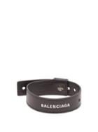 Matchesfashion.com Balenciaga - Party Leather Bracelet - Mens - Black