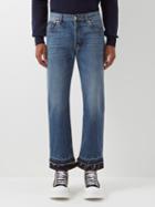 Alexander Mcqueen - Relaxed-leg Jeans - Mens - Mid Wash