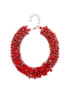 Matchesfashion.com Germanier - Upcycled Faceted-bead Choker - Womens - Red