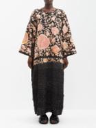 By Walid - 19th-century Embroidered Silk Dress - Womens - Black Multi