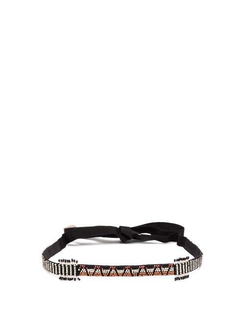 Matchesfashion.com Etro - Beaded Choker - Womens - Black