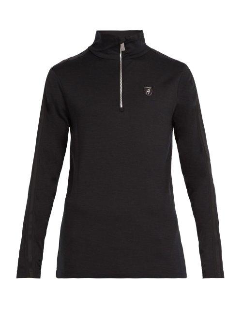 Matchesfashion.com Toni Sailer - Marcel Half Zip Top - Mens - Black