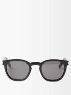 Saint Laurent - D-frame Acetate Sunglasses - Mens - Black