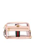 Matchesfashion.com Gucci - Ophidia Mini Pvc And Leather Cross Body Bag - Womens - Light Pink