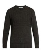Inis Meáin Crew-neck Alpaca And Silk-blend Multi-knit Sweater