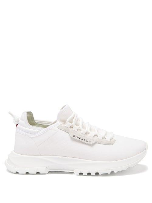 Matchesfashion.com Givenchy - Spectre Leather-trimmed Runner Trainers - Mens - White