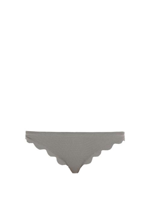 Marysia Swim Broadway Scallop-edged Bikini Briefs