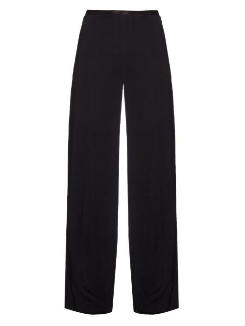 The Row Astrid Stretch-cady Wide-leg Trousers