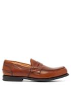 Matchesfashion.com Church's - Pembrey Leather Penny Loafers - Mens - Brown