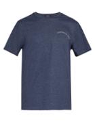 Matchesfashion.com A.p.c. - Print Cotton Blend T Shirt - Mens - Blue