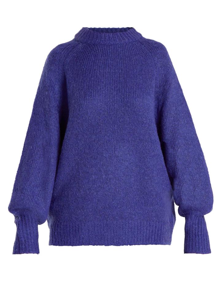 Tibi Oversized Balloon-sleeved Sweater