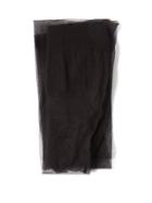 Saint Laurent - Monogrammed Crystal-embellished Tights - Womens - Black