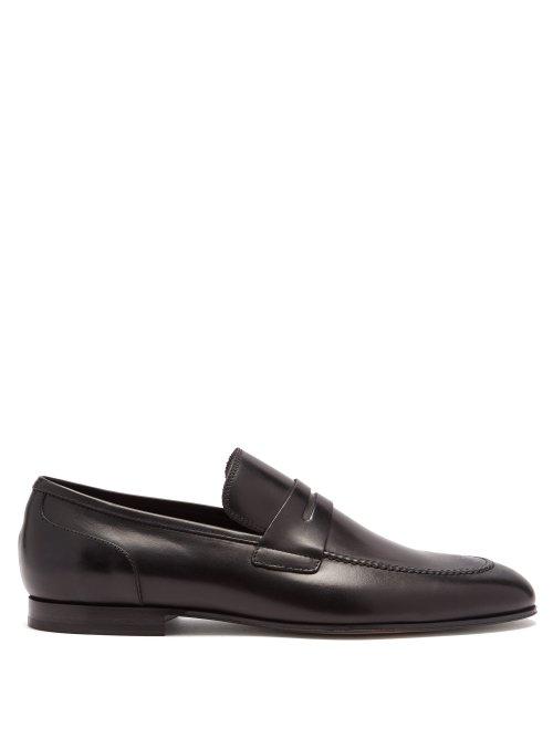 Matchesfashion.com Paul Smith - Kramer Leather Loafers - Mens - Black