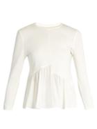 Rebecca Taylor Gathered-hem Jersey Top
