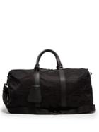 Neil Barrett Camouflage Leather-trimmed Nylon Holdall