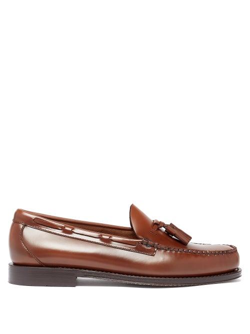 Matchesfashion.com G.h. Bass & Co. - Weejuns Larkin Tasselled Leather Loafers - Mens - Brown