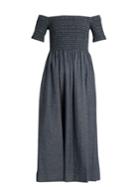 The Great The Carnival Off-the-shoulder Cotton Dress