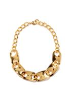Paco Rabanne - Wave Chain Necklace - Womens - Gold