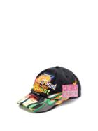 Matchesfashion.com Vetements - Error Embroidered Twill Baseball Cap - Mens - Black