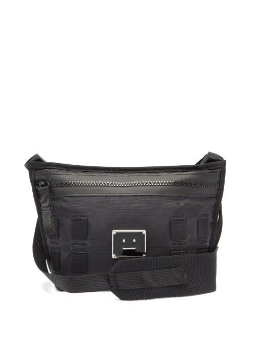 Matchesfashion.com Acne Studios - Agios Logo-embroidered Ripstop Cross-body Bag - Mens - Black