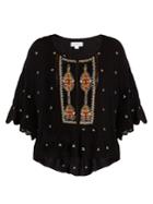 Velvet By Graham & Spencer Alisdair Embellished Top
