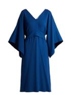 Osman Summer Tie-waist Crepe Dress