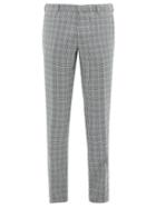Matchesfashion.com Paul Smith - Houndstooth Wool Blend Tailored Trousers - Mens - Multi
