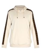 Matchesfashion.com Fendi - Ff Logo Hooded Sweatshirt - Mens - White
