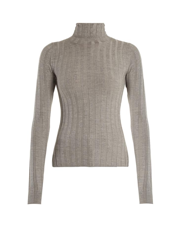Acne Studios Corina Ribbed-knit Wool-blend Sweater