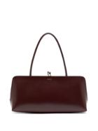 Matchesfashion.com Jil Sander - Goji Leather Top Handle Bag - Womens - Burgundy