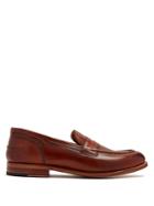 Grenson Maxwell Leather Penny Loafers