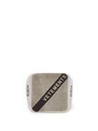 Matchesfashion.com Vetements - Cross Engraved Ring - Mens - Silver