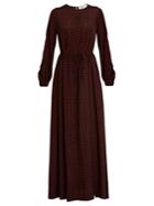 Diane Von Furstenberg Ferma-print Silk Maxi Dress