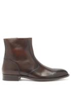 Matchesfashion.com Paul Smith - Pembury Patinated Leather Chelsea Boots - Mens - Brown