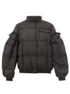 Matchesfashion.com 4 Moncler Simone Rocha - Akela Down Filled Bomber Jacket - Womens - Black