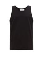 Matchesfashion.com Comme Des Garons Shirt - Round Neck Cotton Jersey Tank Top - Mens - Black