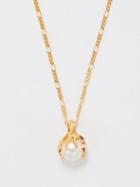 Bottega Veneta - Pearl & 18kt Gold-plated Necklace - Womens - Pearl