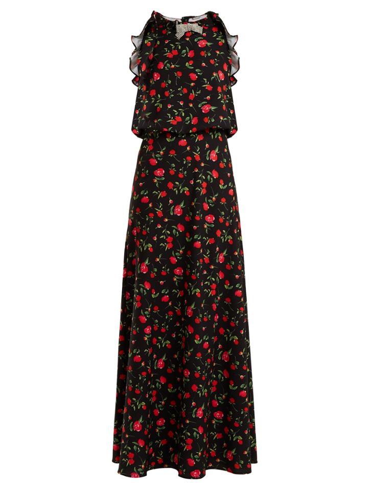 Dodo Bar Or Mariangela Crystal-embellished Bow Dress