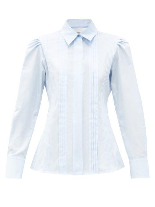 Matchesfashion.com Sportmax - Favore Shirt - Womens - Light Blue