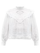 Isabel Marant Toile - Elija Dolman-sleeve Linen Blouse - Womens - White