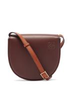 Matchesfashion.com Loewe - Heel Leather Cross-body Bag - Womens - Burgundy