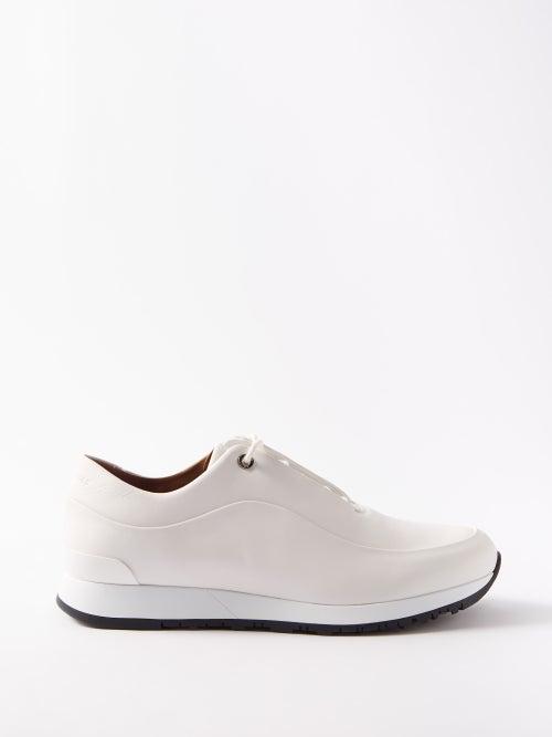 John Lobb - Dover Leather Trainers - Mens - White