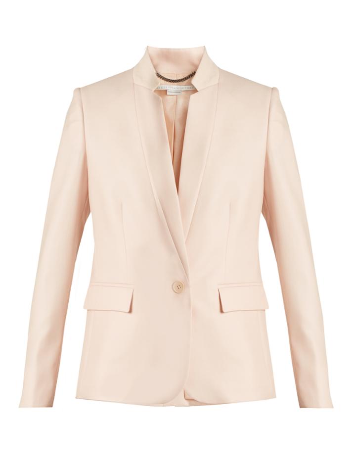 Stella Mccartney Fleur Single-breasted Wool Jacket