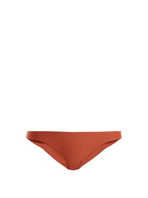 Matchesfashion.com Jade Swim - Most Wanted Low Rise Bikini Briefs - Womens - Dark Orange