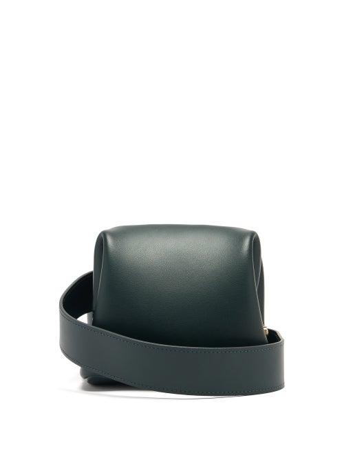 Matchesfashion.com Osoi - Peanut Brot Leather Cross-body Bag - Womens - Dark Green