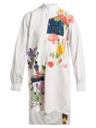 Matchesfashion.com Kilometre Paris - X Isabel Marant Bourron Marlotte Tunic - Womens - White Multi