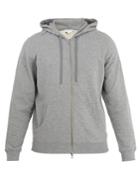 Sunspel Hooded Stretch-cotton Sweatshirt