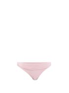 Heidi Klein - Bora Bora Pintucked Bikini Briefs - Womens - Pink