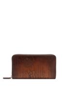 Berluti Itauba Zip-around Leather Wallet